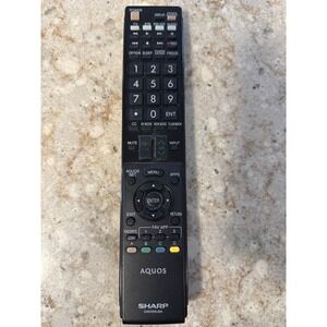 Sharp AQUOS GA935WJSA TV Remote Control Black Replacement OEM